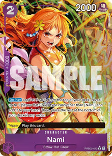 Nami (Alternate Art) PRB02-012 Premium Booster -The Best- Vol. 2 One Piece Foil NM