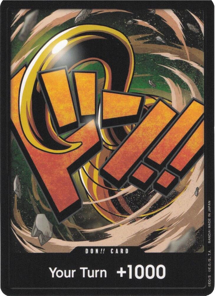 DON!! Card (Crocodile) DON!! Premium Booster -The Best- One Piece Near Mint