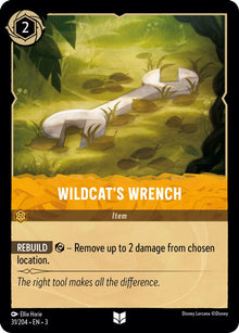 Wildcat's Wrench 31/204 Uncommon Into the Inklands Lorcana Near Mint