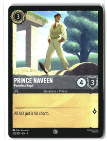 Prince Naveen - Penniless Royal 182/204 Common Fabled Lorcana Lightly Played