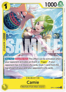 Camie OP11-102 Uncommon A Fist of Divine Speed One Piece Near Mint