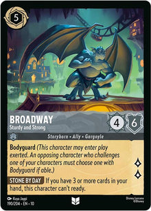 Broadway - Sturdy and Strong 190/204 Uncommon Whispers in the Well Lorcana NM