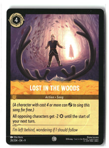 Lost in the Woods 28/204 Common Fabled Lorcana Lightly Played