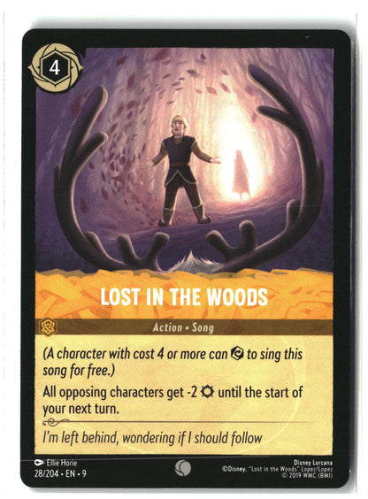 Lost in the Woods 28/204 Common Fabled Lorcana Lightly Played