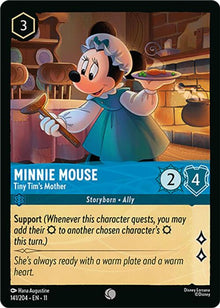 Minnie Mouse - Tiny Tim's Mother 141/204 Common Winterspell Lorcana Near Mint