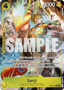 Sanji (Alternate Art) EB04-052 Rare Adventure on Kami's Island One Piece Foil NM