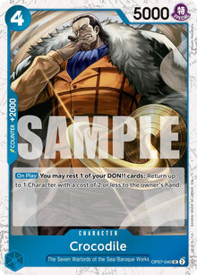 Crocodile (Pirate Foil) OP07-040 Premium Booster -The Best- Vol. 2 One Piece NM
