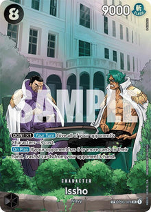 Issho (SP) OP03-078 Super Rare 500 Years in the Future One Piece Foil Near Mint