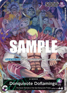 Donquixote Doflamingo (019) (Alternate Art) OP04-019 Kingdoms of Intrigue One Piece Foil NM