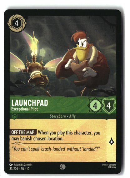 Launchpad - Exceptional Pilot 83/204 Common Whispers in the Well Lorcana LP