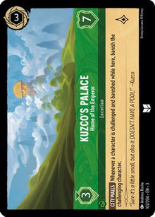 Kuzco's Palace - Home of the Emperor 102/204 Into the Inklands Lorcana NM