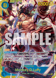 Monkey.D.Luffy (118) OP11-118 A Fist of Divine Speed One Piece Foil NM