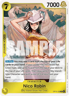 Nico Robin OP15-109 Rare Adventure on Kami's Island One Piece Foil Near Mint