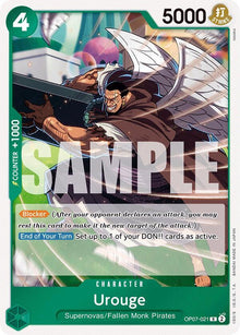 Urouge OP07-021 Rare 500 Years in the Future One Piece Foil Near Mint