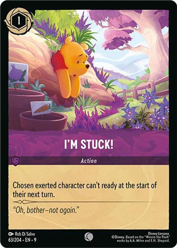 I'm Stuck! 63/204 Common Fabled Lorcana Near Mint