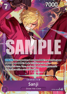 Sanji (065) (Parallel) OP09-065 Emperors in the New World One Piece Foil NM
