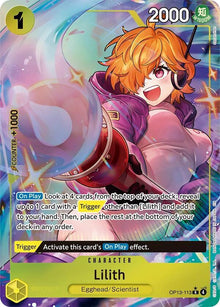 Lilith (Alternate Art) OP13-113 Rare Carrying On His Will One Piece Foil NM