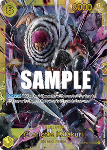 Charlotte Katakuri (123) OP03-123 Pillars of Strength One Piece Foil NM