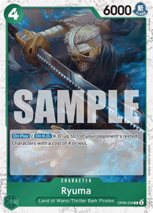 Ryuma (Jolly Roger Foil) OP06-036 Rare Premium Booster -The Best- One Piece NM