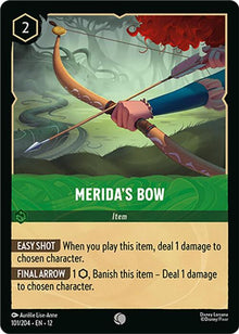 Merida's Bow 101/204 Common Wilds Unknown Lorcana Near Mint