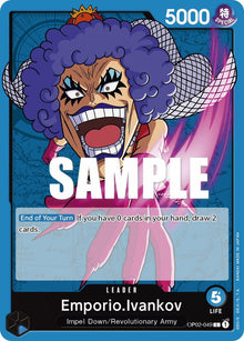 Emporio.Ivankov (049) OP02-049 Leader Paramount War One Piece Near Mint