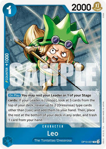 Leo OP10-057 Rare Royal Blood One Piece Foil Near Mint