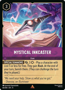Mystical Inkcaster 66/204 Rare Winterspell Lorcana Near Mint