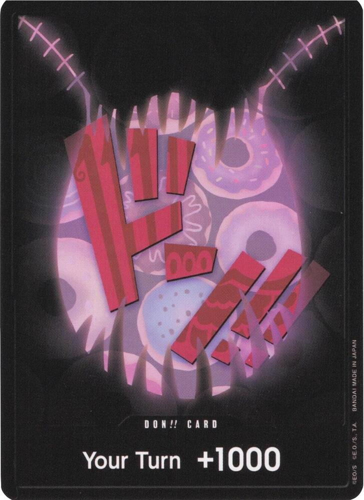 DON!! Card (Katakuri) DON!! Premium Booster -The Best- One Piece Near Mint