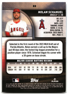 Nolan Schanuel - 2025 Stadium Club - #88 back