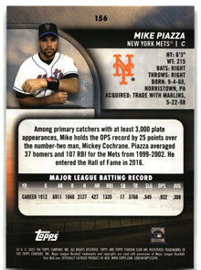 Mike Piazza - 2025 Stadium Club - #156 back