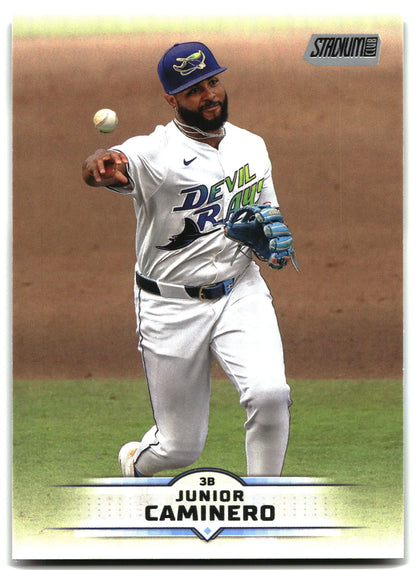 Junior Caminero - 2025 Stadium Club - #146 front