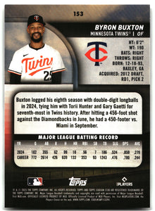Byron Buxton - 2025 Stadium Club - #153 back