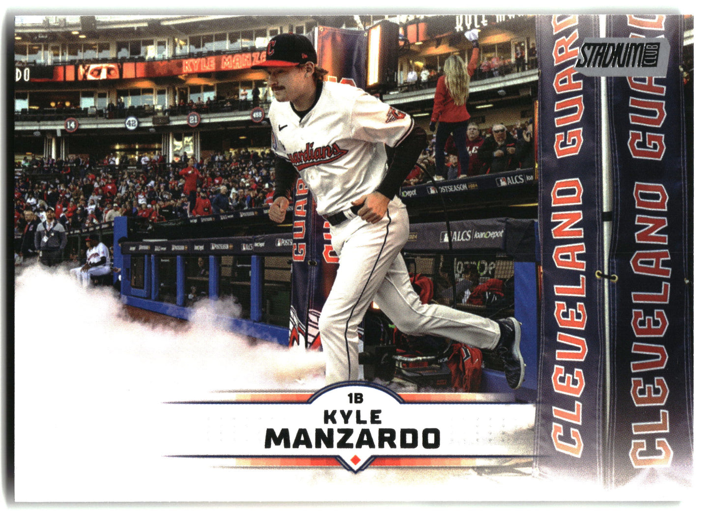 Kyle Manzardo - 2025 Stadium Club - #82 front