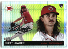 2025 Topps Chrome Platinum #205 Rhett Lowder Prism Refractors front