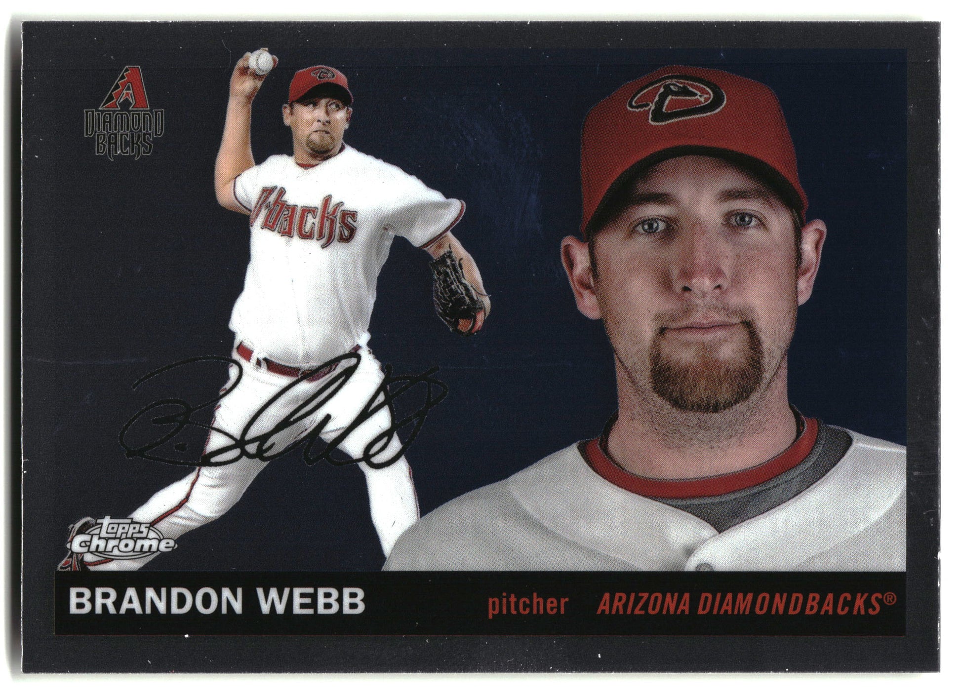 2025 Topps Chrome Platinum #334 Brandon Webb front