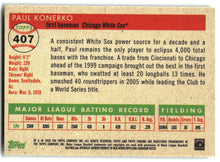2025 Topps Chrome Platinum #407 Paul Konerko back
