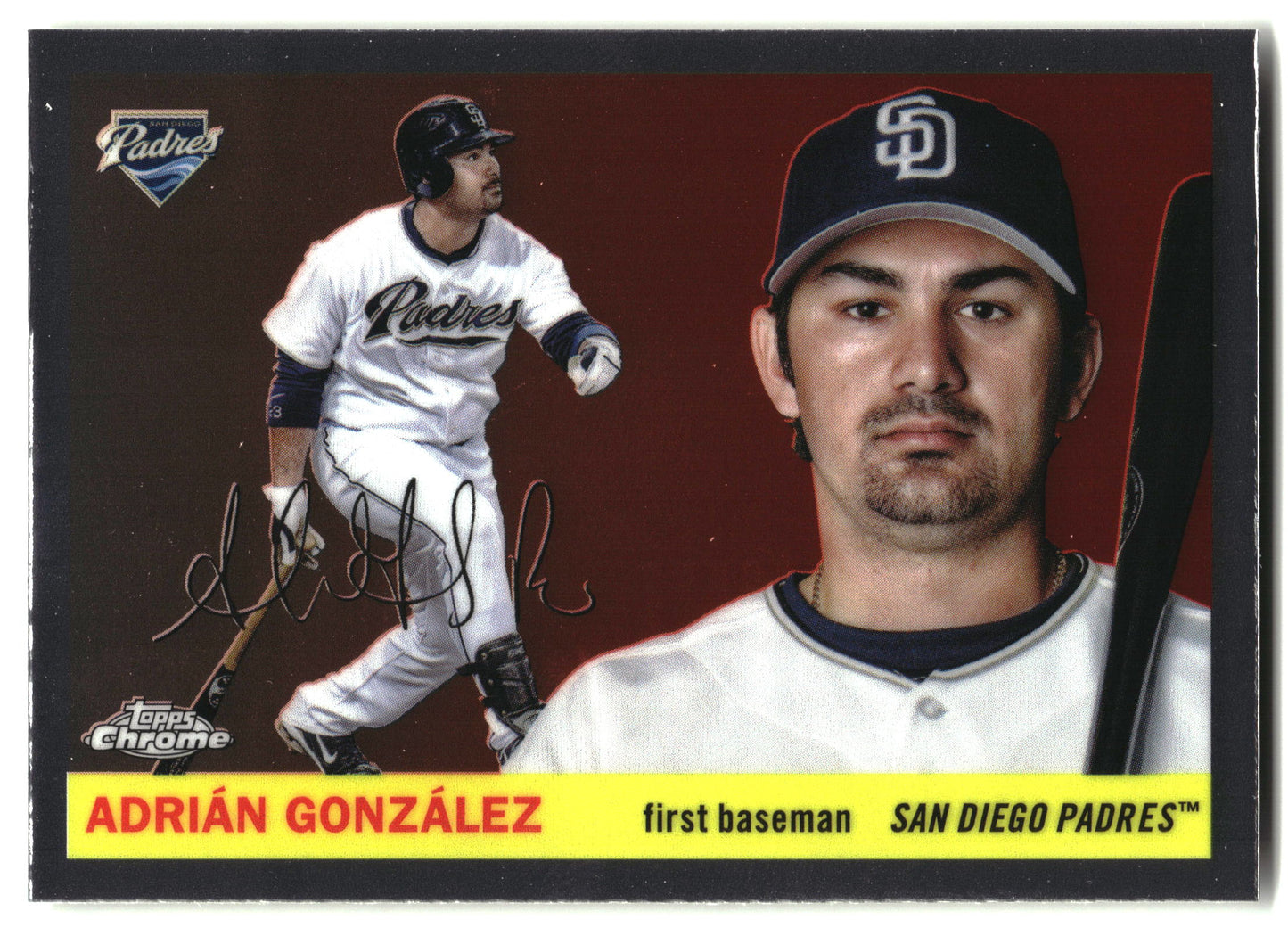 2025 Topps Chrome Platinum #354 Adrián González front