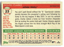 2025 Topps Chrome Platinum #23 Denzel Clarke back