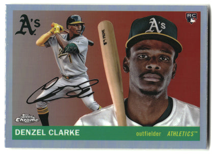 2025 Topps Chrome Platinum #23 Denzel Clarke front