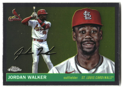 2025 Topps Chrome Platinum #128 Jordan Walker front