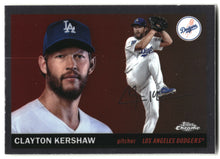 2025 Topps Chrome Platinum #27 Clayton Kershaw front