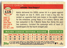 2025 Topps Chrome Platinum #116 Adolis García back