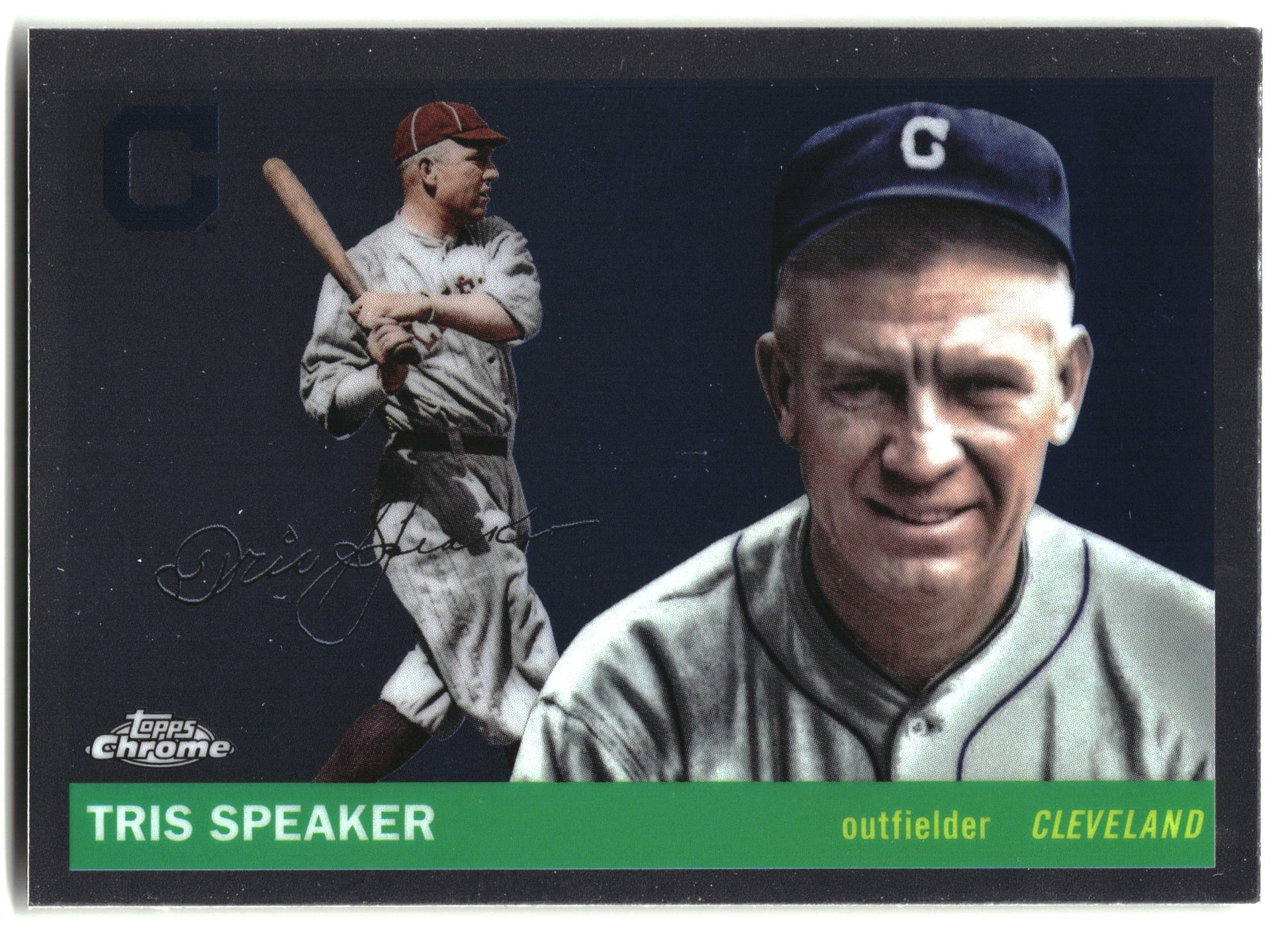 2025 Topps Chrome Platinum #438 Tris Speaker front