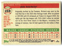 2025 Topps Chrome Platinum #268 Richard Fitts back