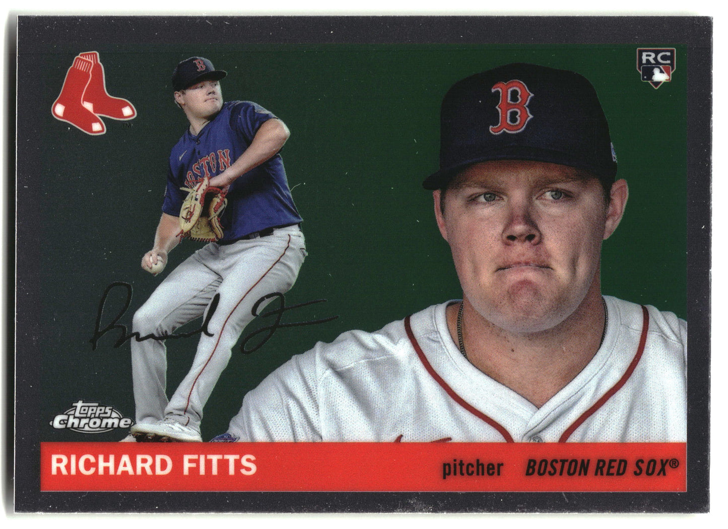 2025 Topps Chrome Platinum #268 Richard Fitts front