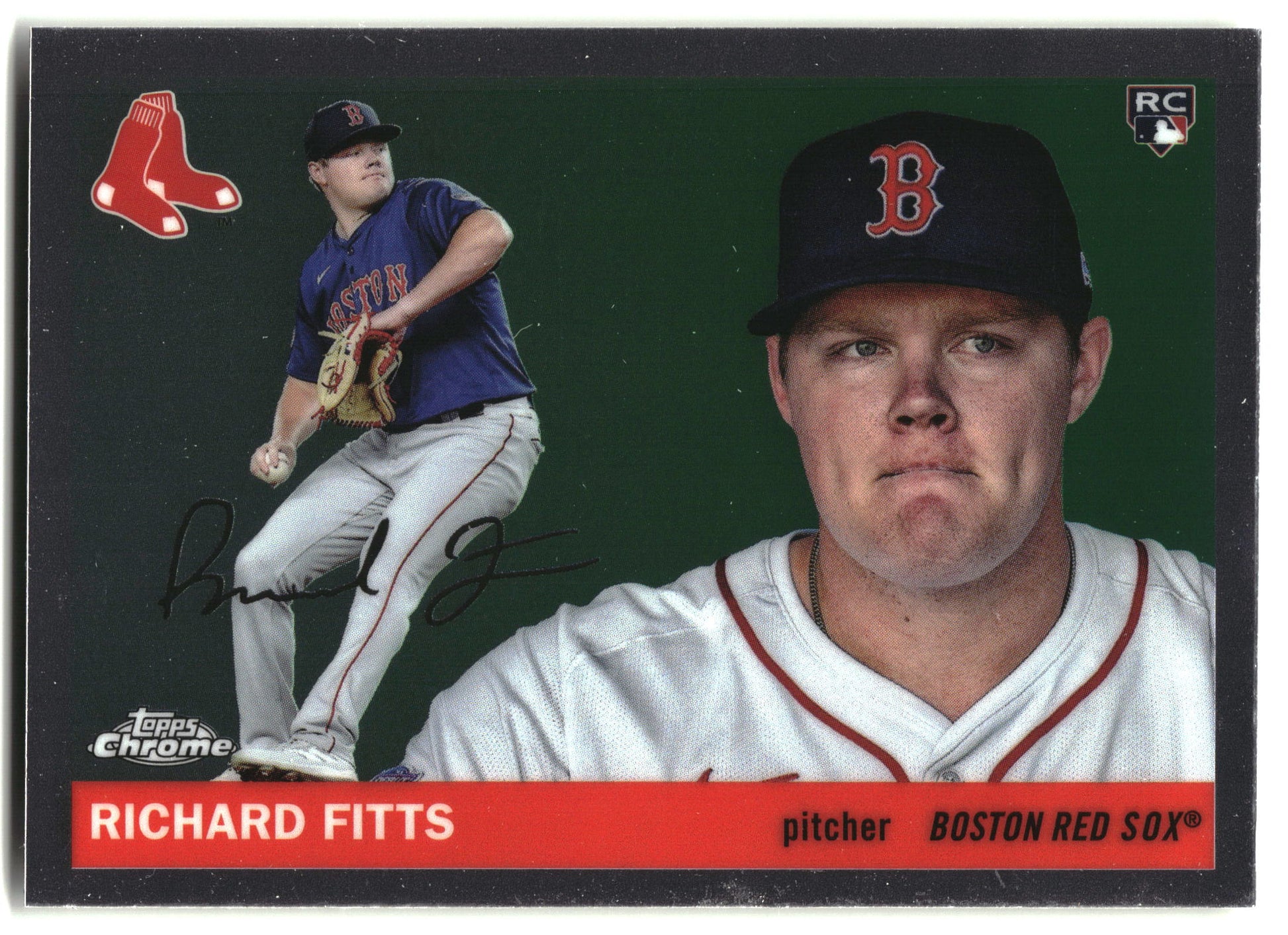 2025 Topps Chrome Platinum #268 Richard Fitts front