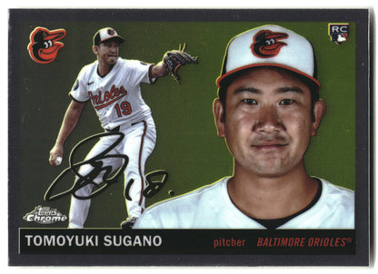 2025 Topps Chrome Platinum #394 Tomoyuki Sugano front