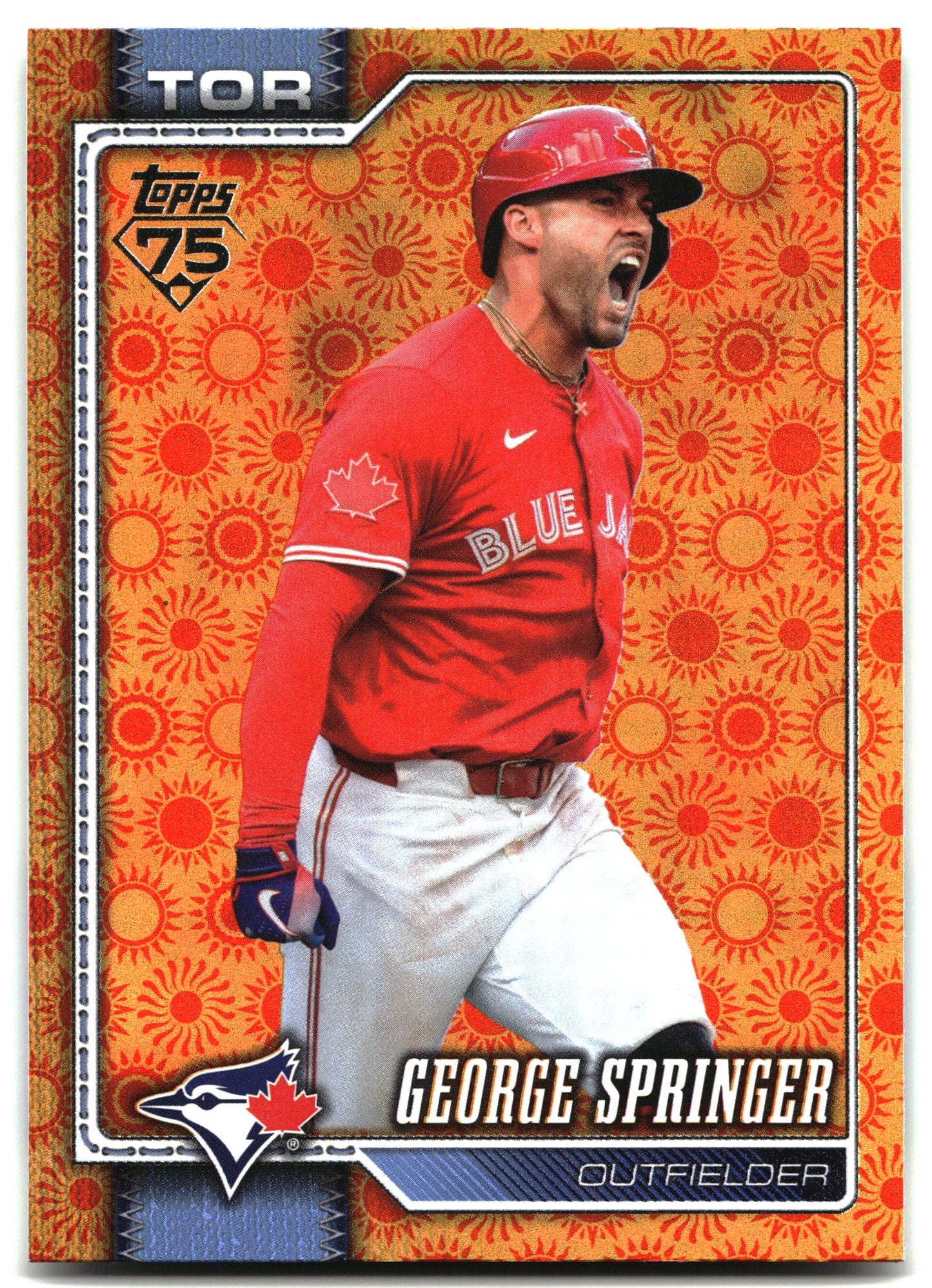 2026 Topps #455 George Springer Holiday