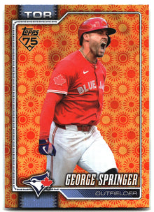 2026 Topps #455 George Springer Holiday