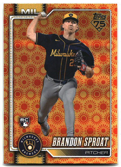 2026 Topps #534 Brandon Sproat Holiday